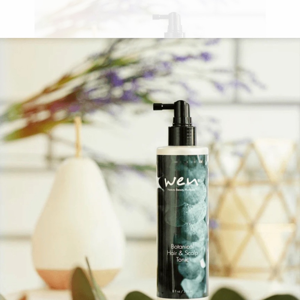 NEW!! WEN Botanical Hair & Scalp Tonic in Black and Green